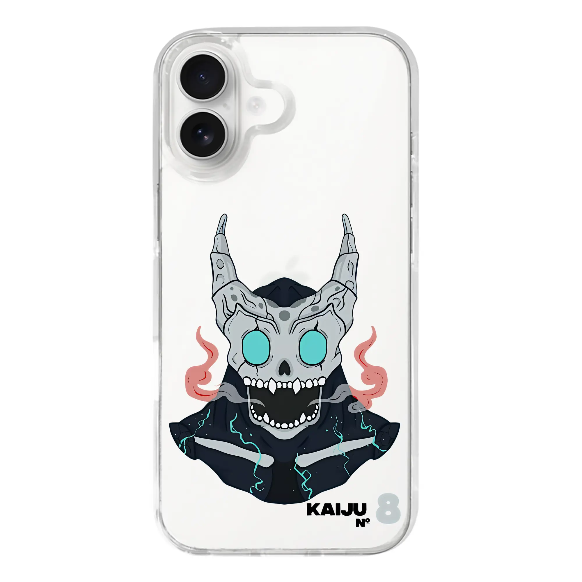 怪獣8号 グッズ,日比野カフカ - iPhone 17シリーズ 透明スマホケース – 薄型・耐衝撃・精密フィット保護カバー